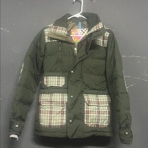 Women’s Burton Green Plaid Jacket
